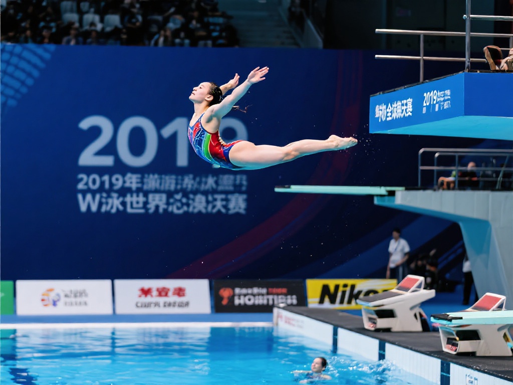 跳水世界杯女子10米跳台巅峰对决总决赛精彩上演 2019年跳水世界杯总决赛上,女子10米